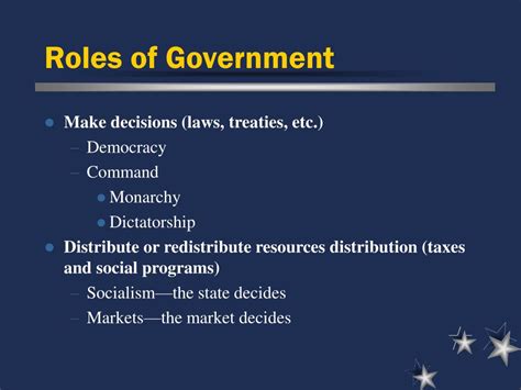 The Role of Governance